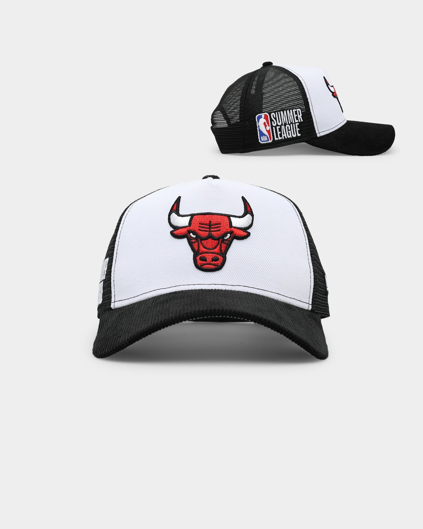 New Era Chicago Bulls 'NBA Summer League' 9FORTY A-Frame Snapback Black/White sold by Culture Kings
