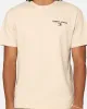 Tommy Jeans Classic Linear Back Print T-Shirt Newsprint sold by Culture Kings