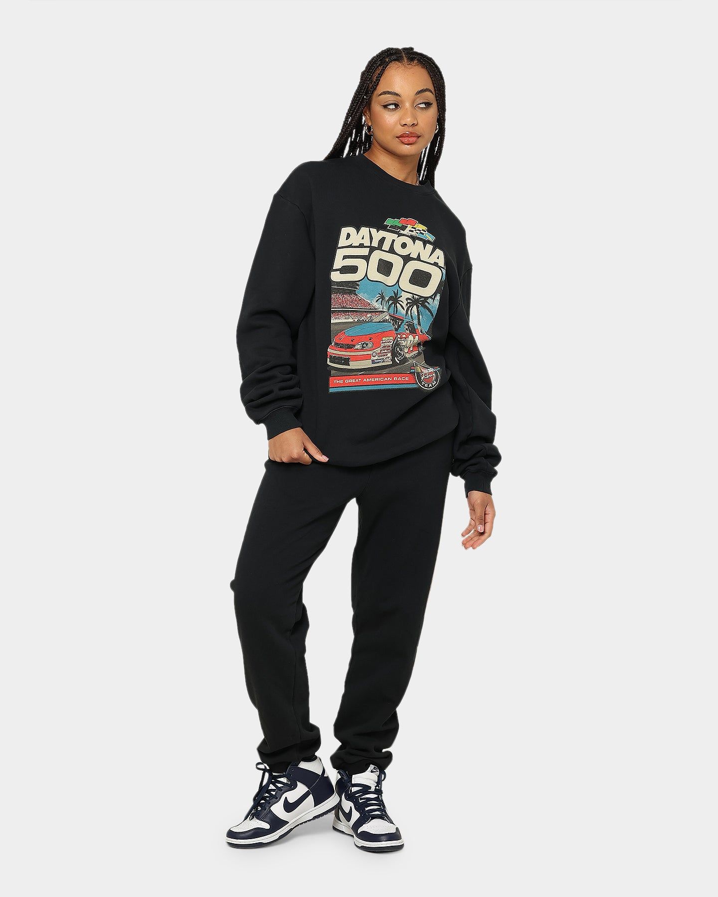 NASCAR Daytona 500 Crewneck Black sold by Culture Kings product image thumbnail 2