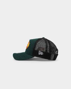 New Era X Nascar 9FORTY A-Frame Trucker Snapback Dark Green sold by Culture Kings