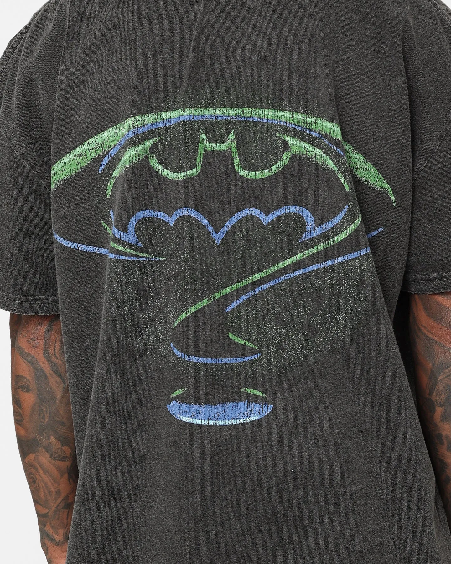 American Thrift X Batman Batman Forever Heavyweight Vintage T-Shirt Black Wash sold by Culture Kings product image thumbnail 5