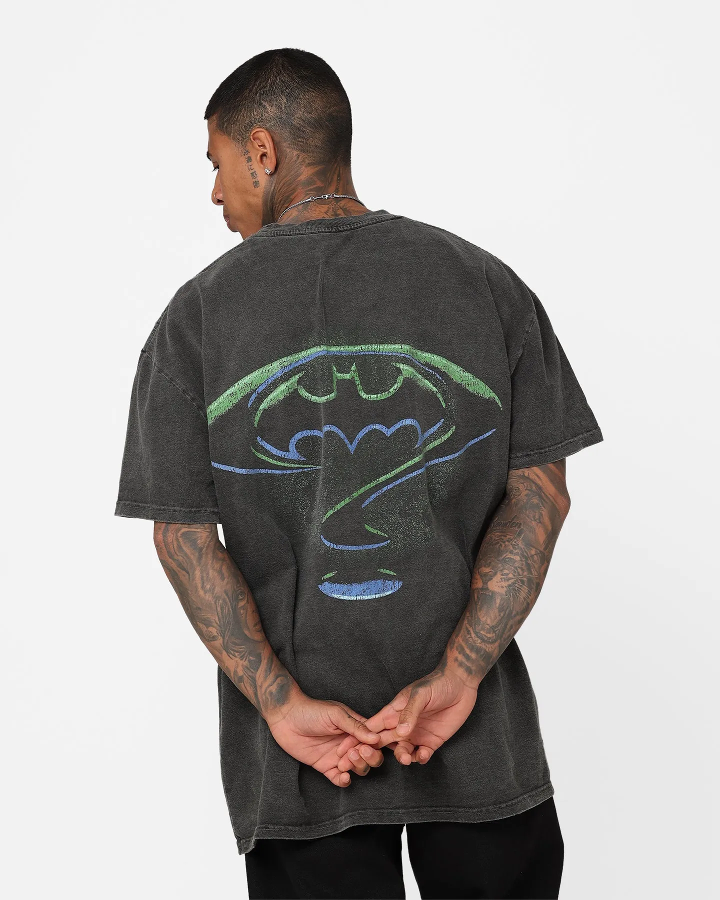 American Thrift X Batman Batman Forever Heavyweight Vintage T-Shirt Black Wash sold by Culture Kings product image thumbnail 2