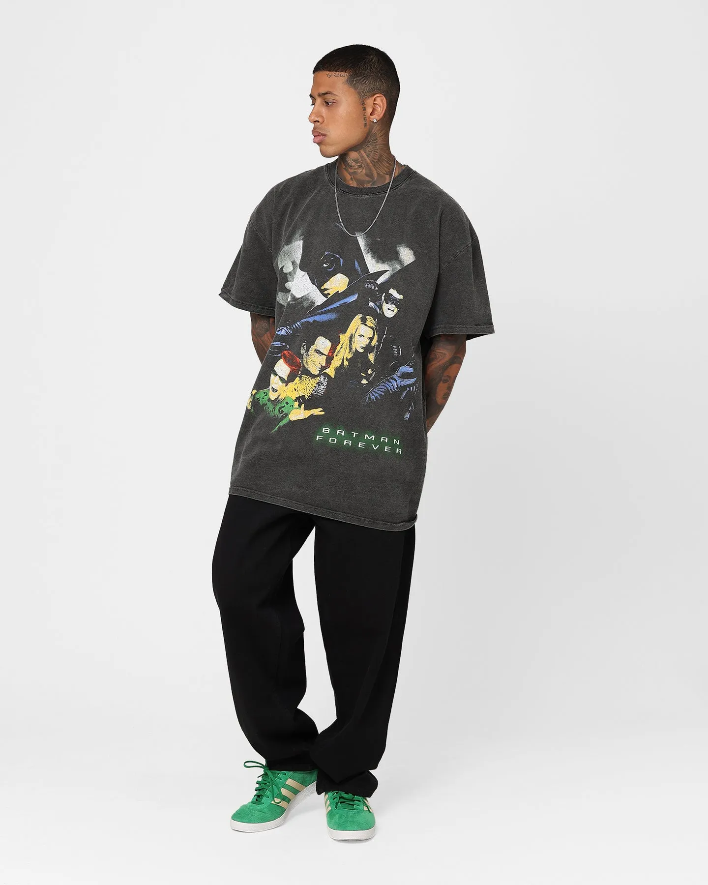 American Thrift X Batman Batman Forever Heavyweight Vintage T-Shirt Black Wash sold by Culture Kings product image thumbnail 3