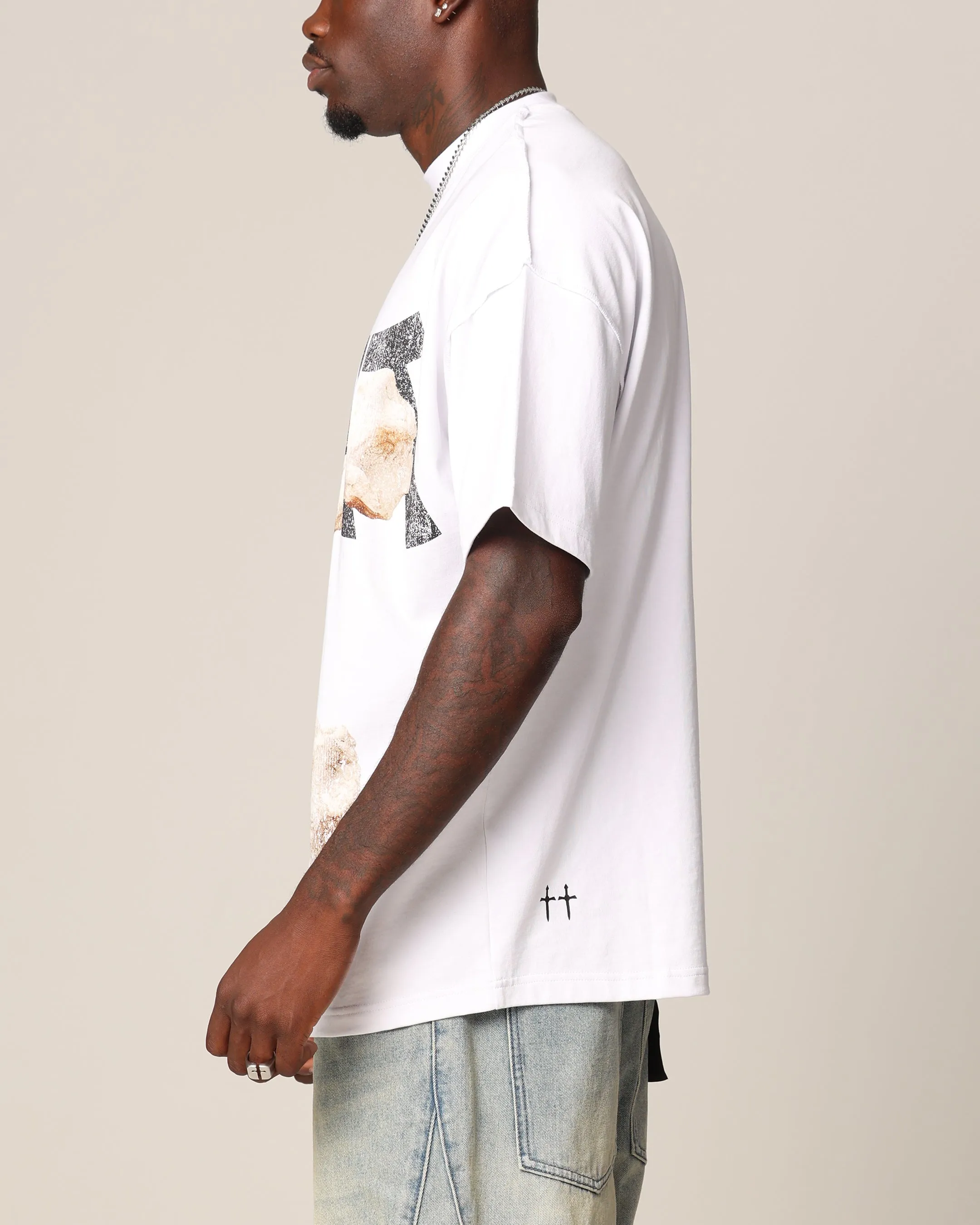 Saint Morta Dead Coffin Club Boxy T-Shirt White sold by Culture Kings product image thumbnail 5
