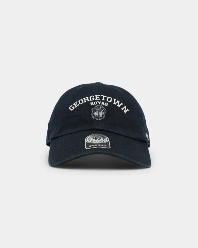 47 Brand Georgetown Hoyas Fullback '47 Clean Up Strapback Navy sold by Culture Kings