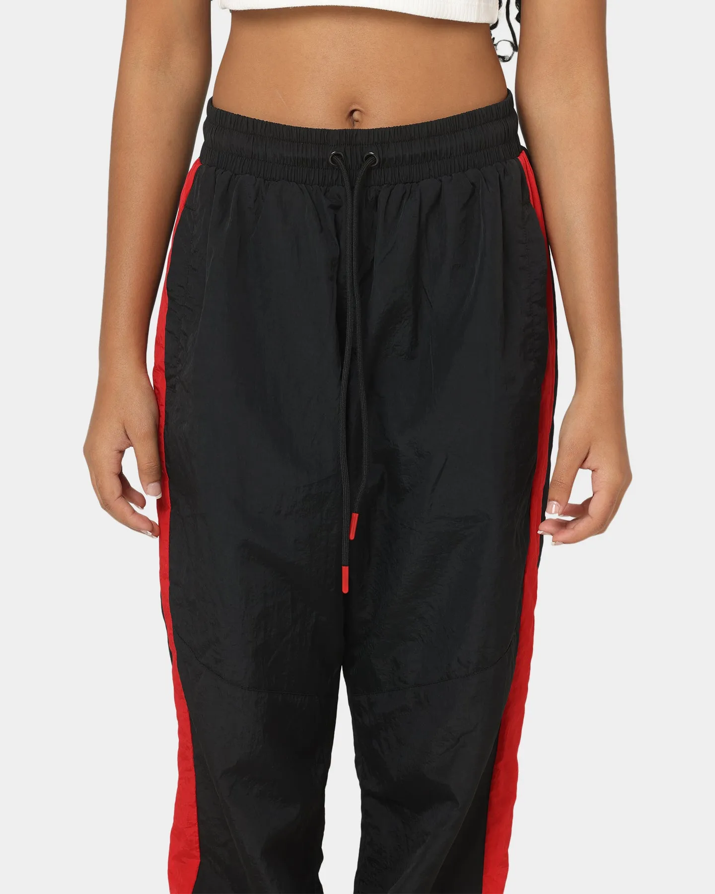 EN ES Women's Track And Field Pants Red/Black sold by Culture Kings product image thumbnail 3