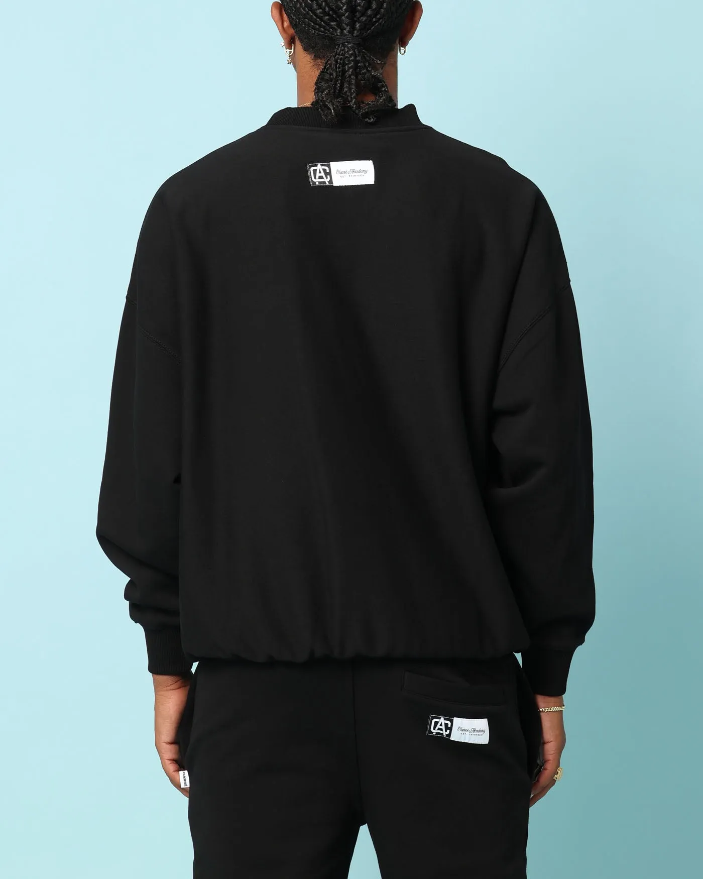 Carré Academy Oversized Crewneck Black sold by Culture Kings product image thumbnail 3