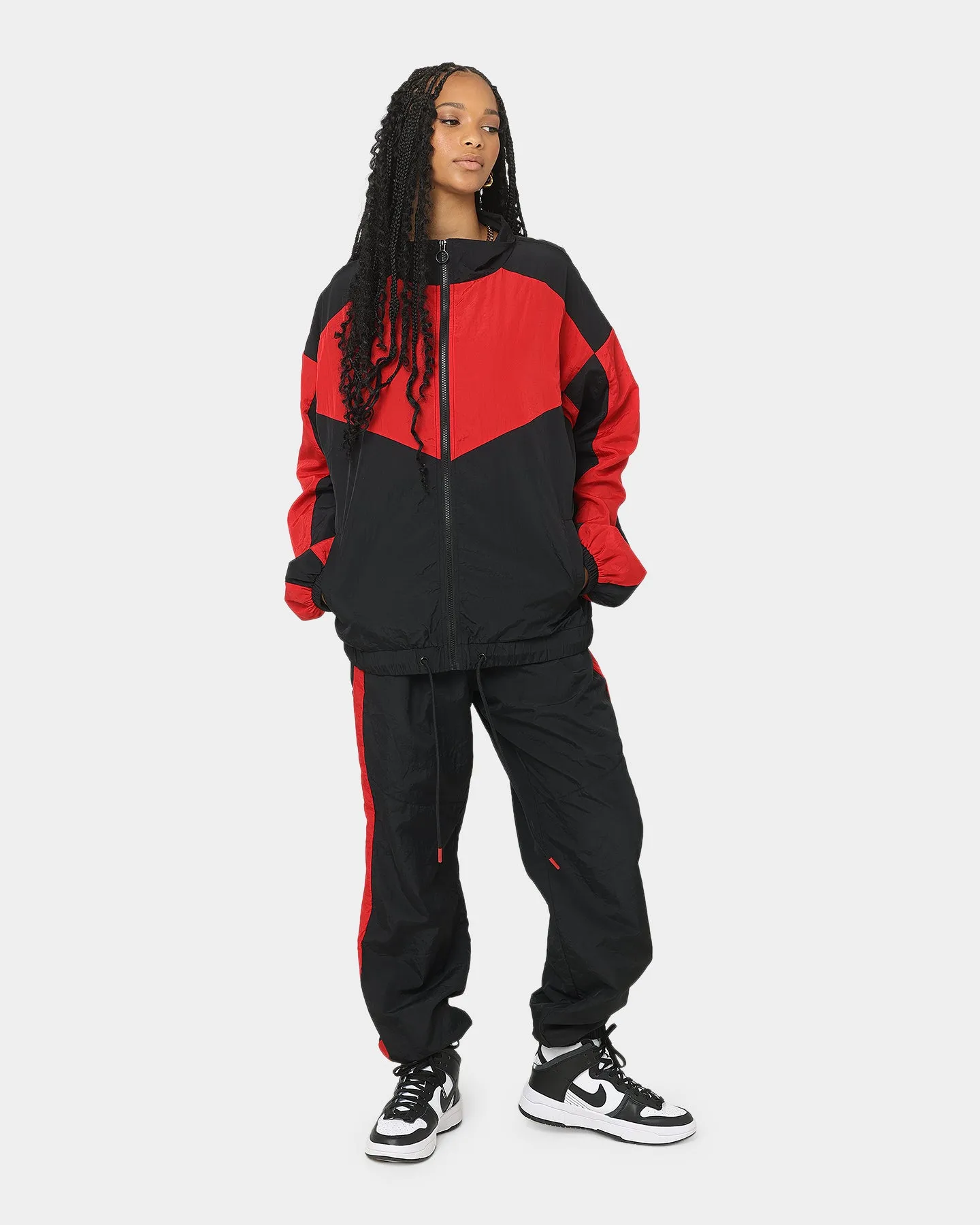 EN ES Women's Track And Field Pants Red/Black sold by Culture Kings product image thumbnail 2