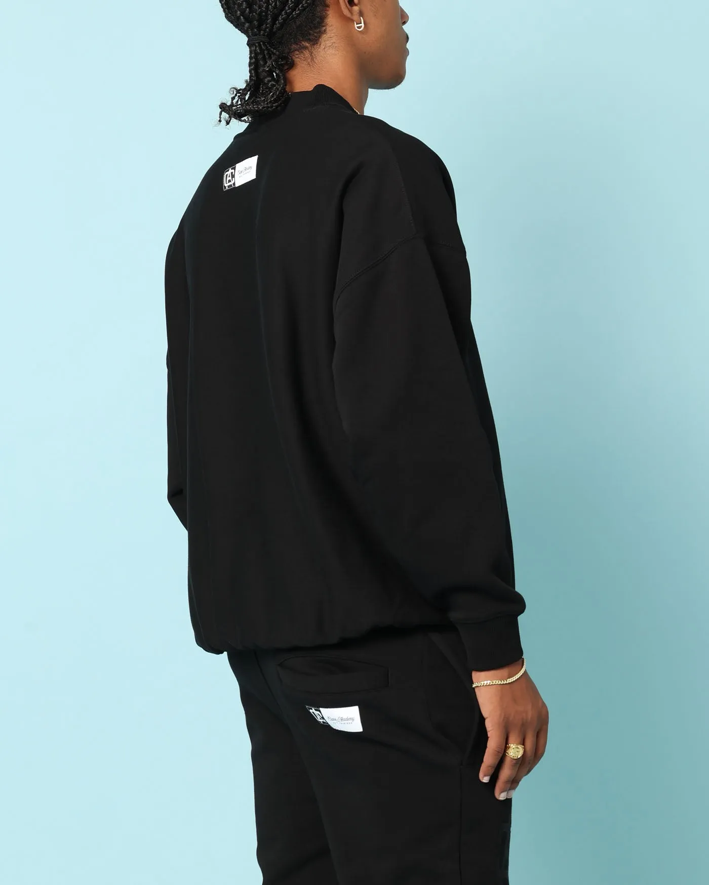 Carré Academy Oversized Crewneck Black sold by Culture Kings product image thumbnail 4