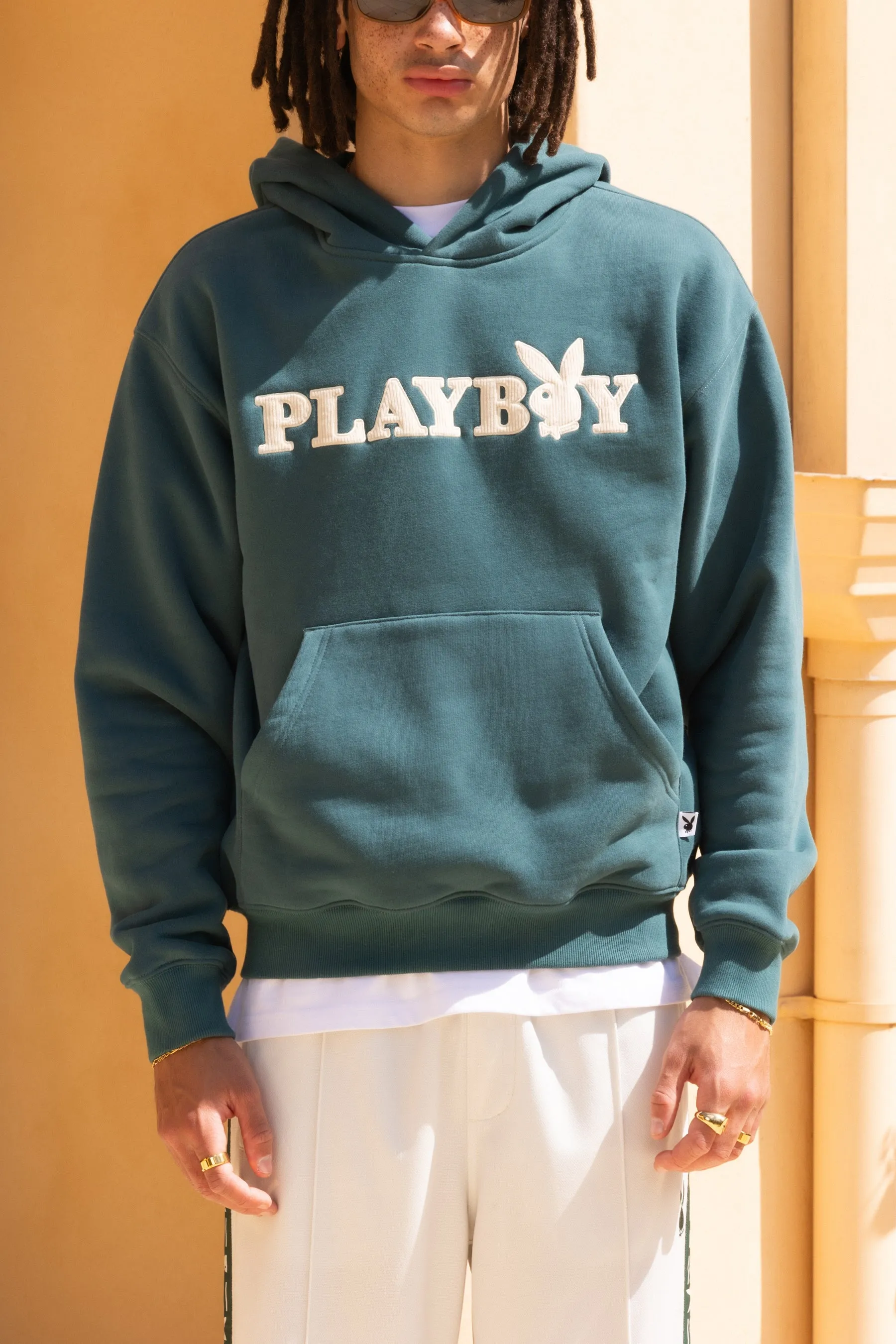 Playboy By Culture Kings Class Hoodie Green sold by Culture Kings product image thumbnail 2