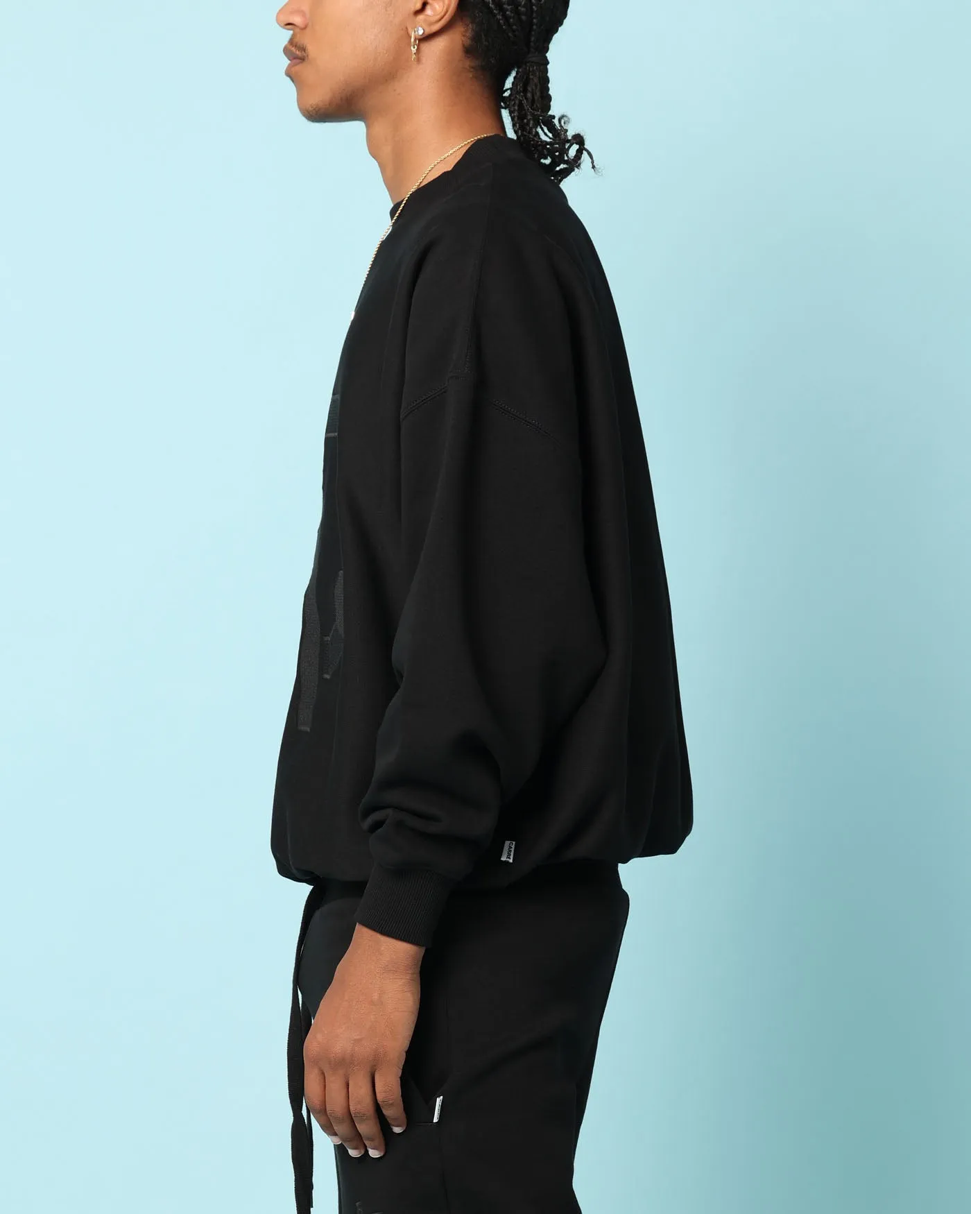 Carré Academy Oversized Crewneck Black sold by Culture Kings product image thumbnail 5