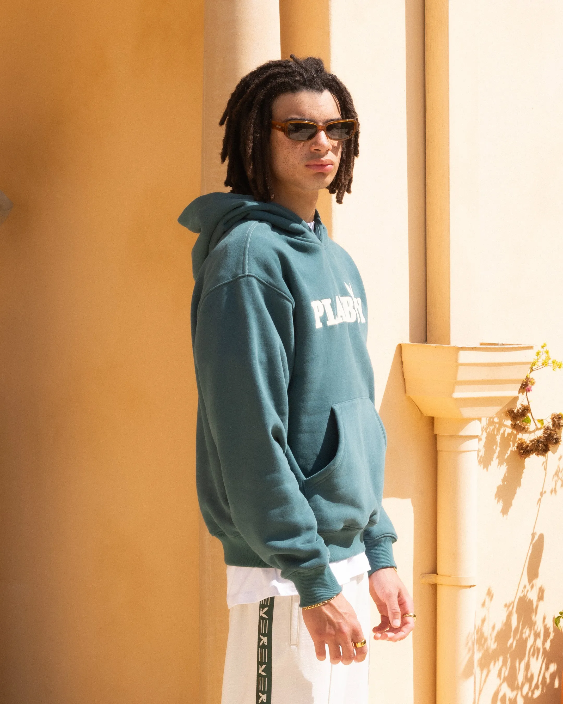 Playboy By Culture Kings Class Hoodie Green sold by Culture Kings product image thumbnail 4