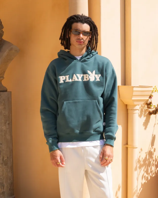 Playboy By Culture Kings Class Hoodie Green sold by Culture Kings
