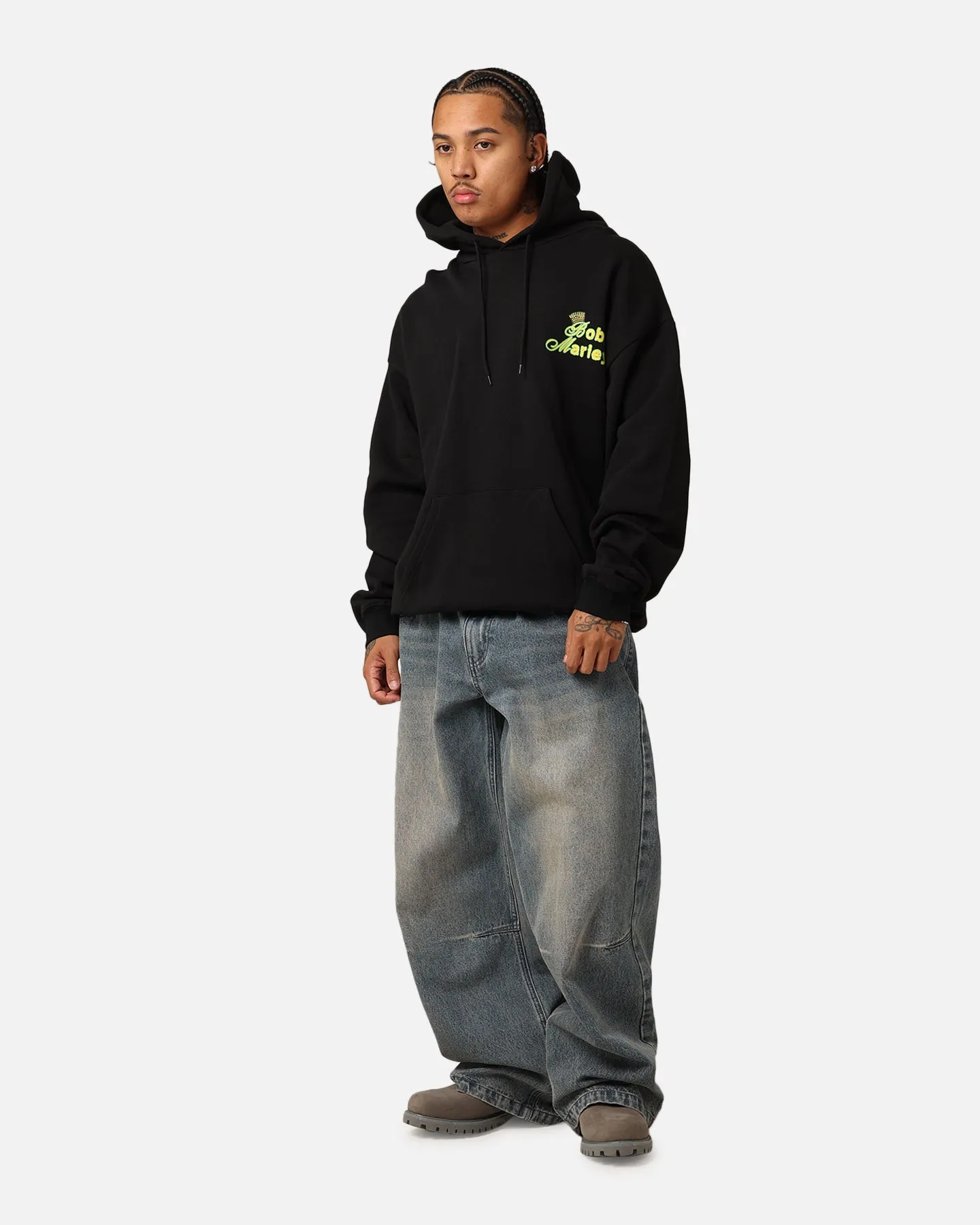 Bob Marley Smile Jamaica Hoodie Black sold by Culture Kings product image thumbnail 2