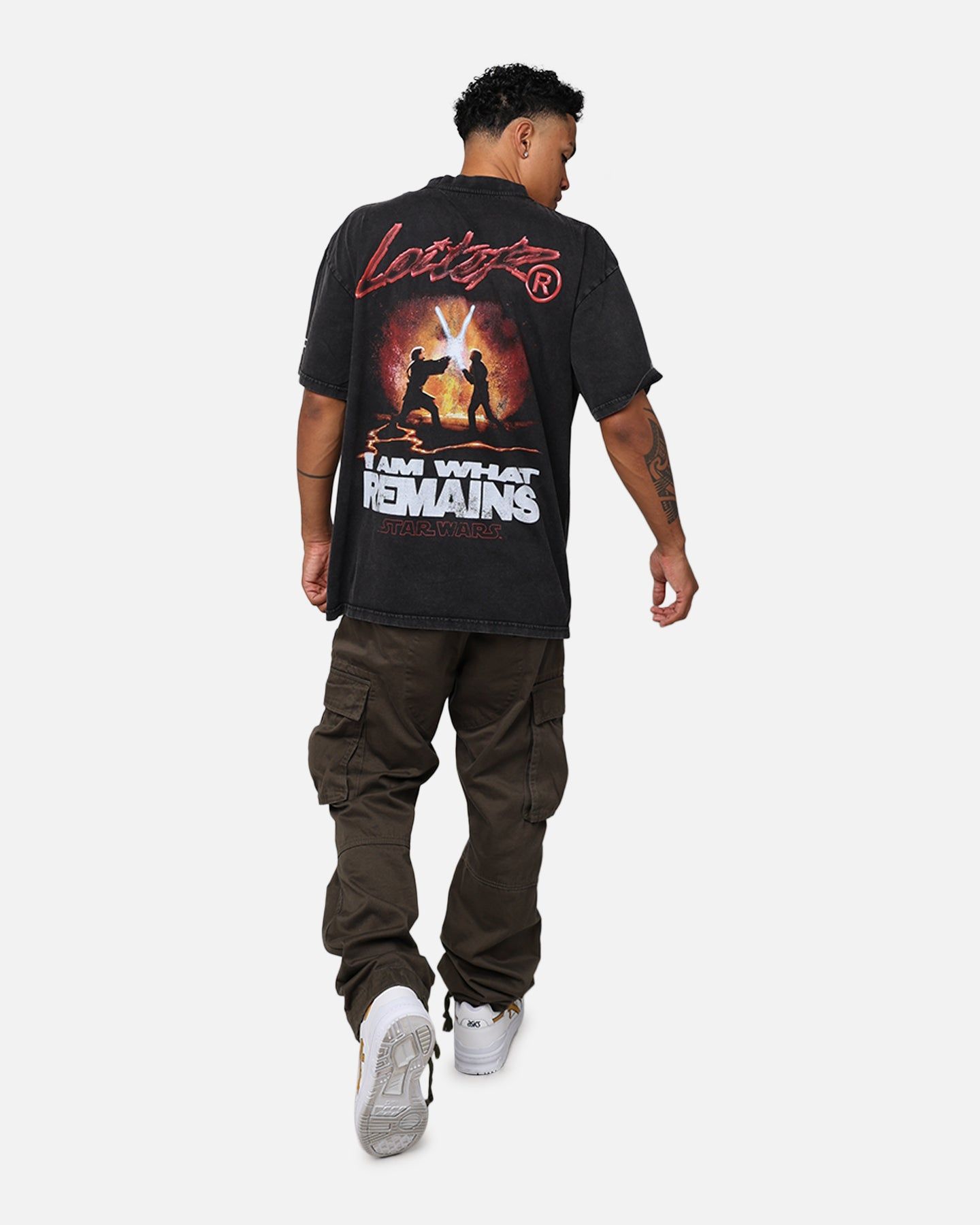 Star Wars Darth Vader T-Shirt Charcoal sold by Culture Kings product image thumbnail 3