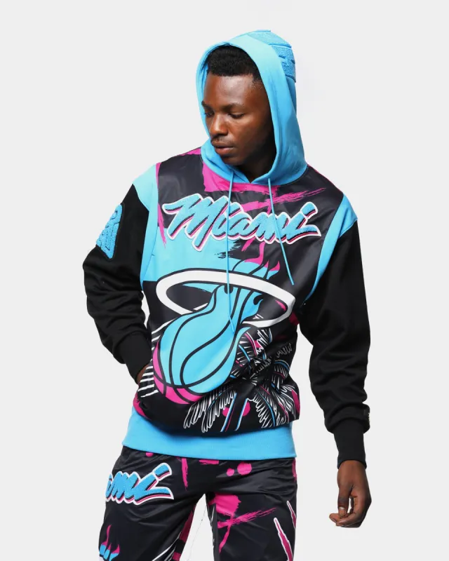 Black Pyramid Men's Miami Heat Vice Logo Hoodie Black sold by Culture Kings