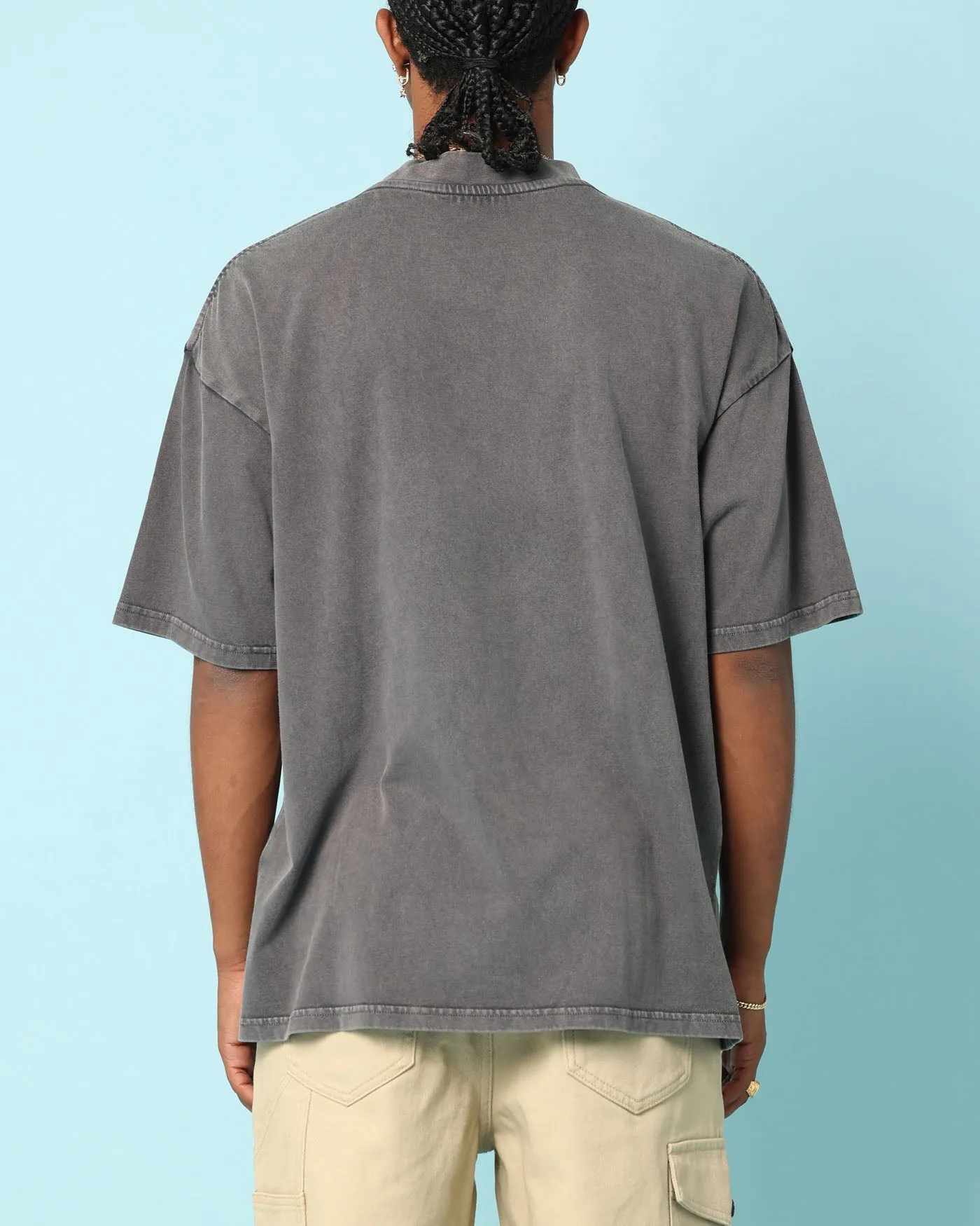 Carré Gorgeous Oversized T-Shirt Washed Charcoal sold by Culture Kings product image thumbnail 3