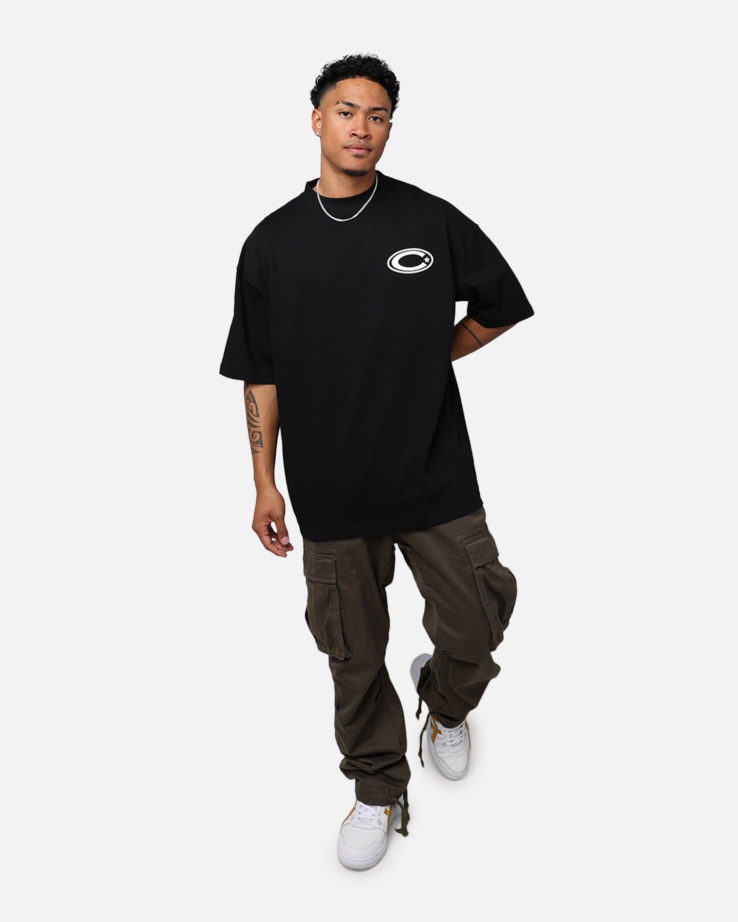 Carre C-Star Puff T-Shirt Black sold by Culture Kings product image thumbnail 3