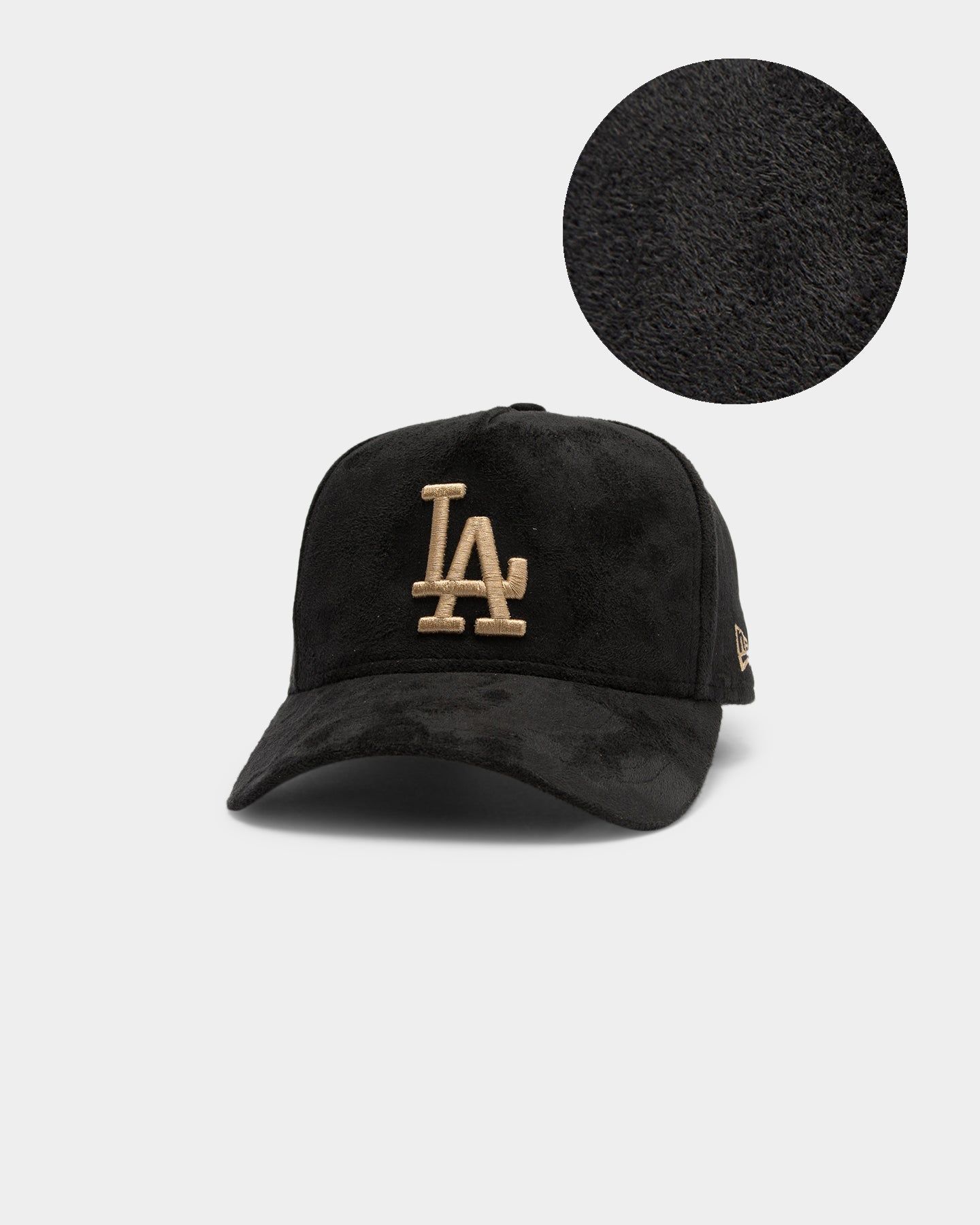 New Era Los Angeles Dodgers 'Black/Tan Suede' 9FORTY K-Frame