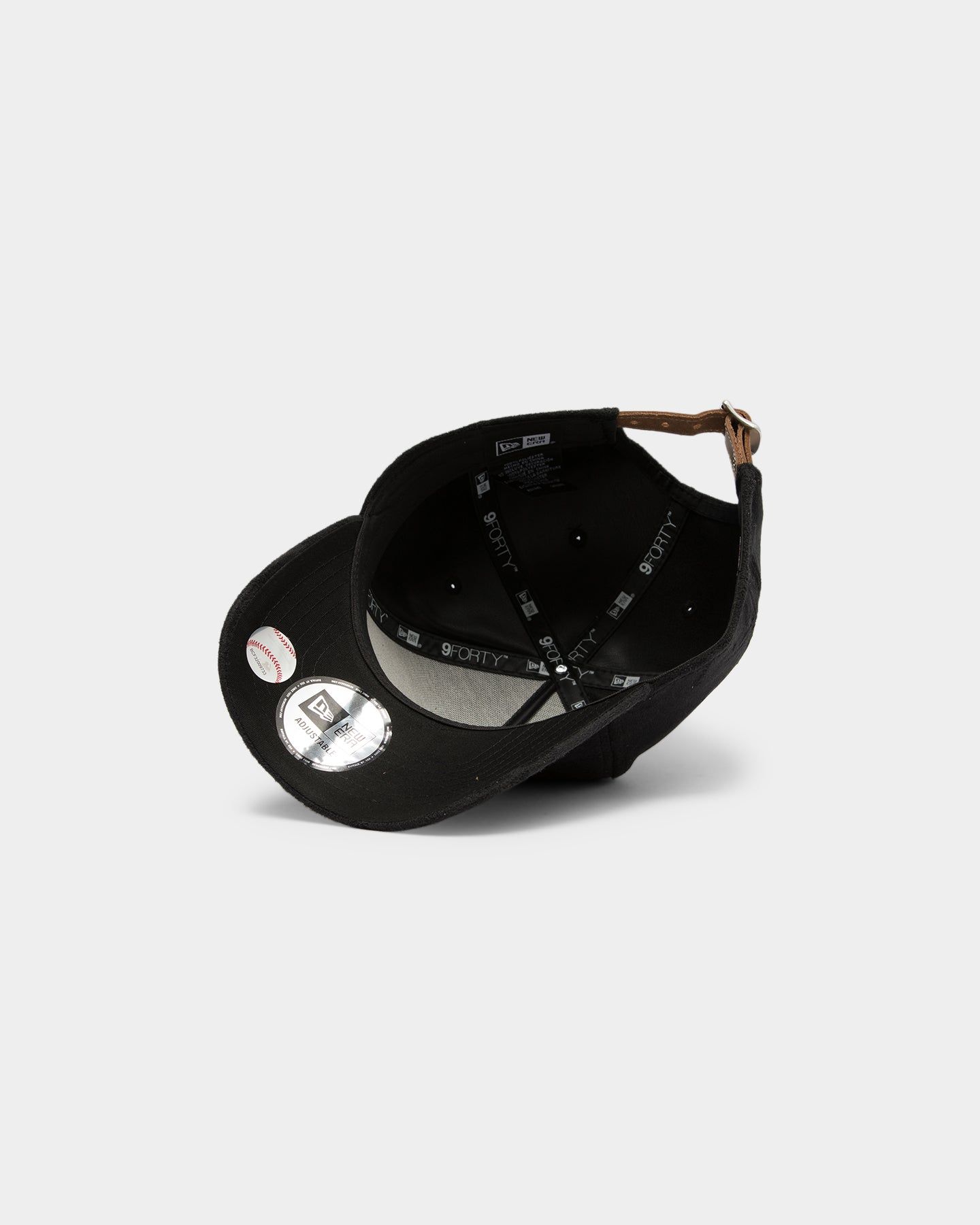 New Era Los Angeles Dodgers 'Black/Tan Suede' 9FORTY K-Frame Strapback Black/Tan sold by Culture Kings product image thumbnail 7