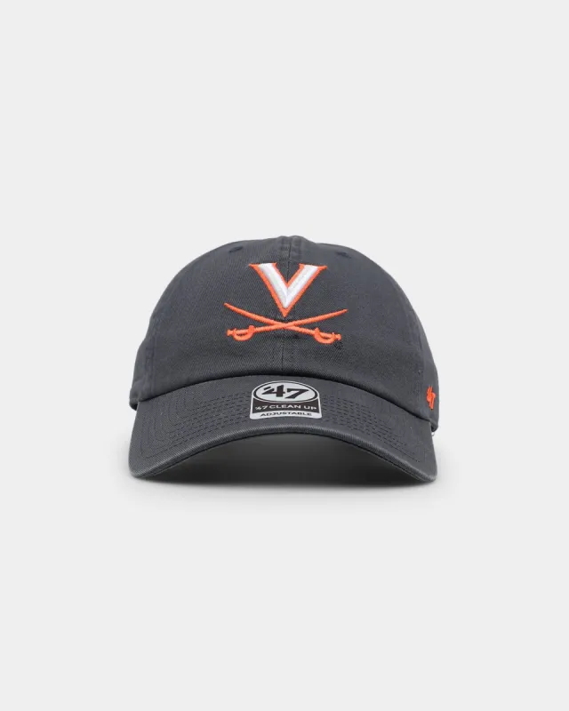 47 Brand Virginia Cavaliers '47 Clean Up Strapback Vintage Navy sold by Culture Kings