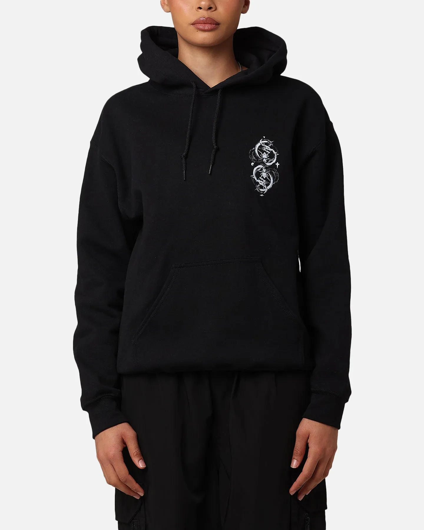 The Anti Order Double Dragon Hoodie Black/White sold by Culture Kings product image thumbnail 2