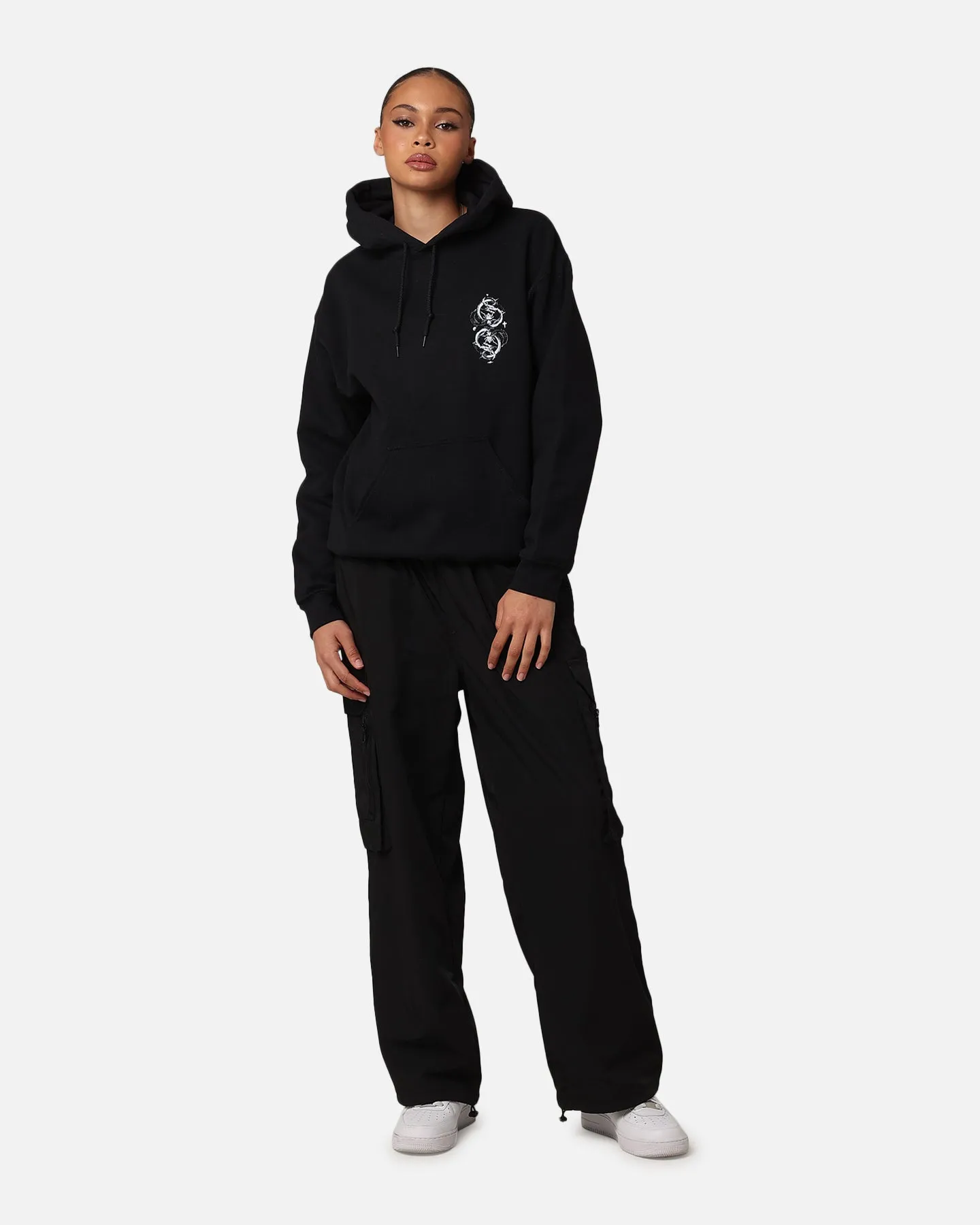 The Anti Order Double Dragon Hoodie Black/White sold by Culture Kings product image thumbnail 4