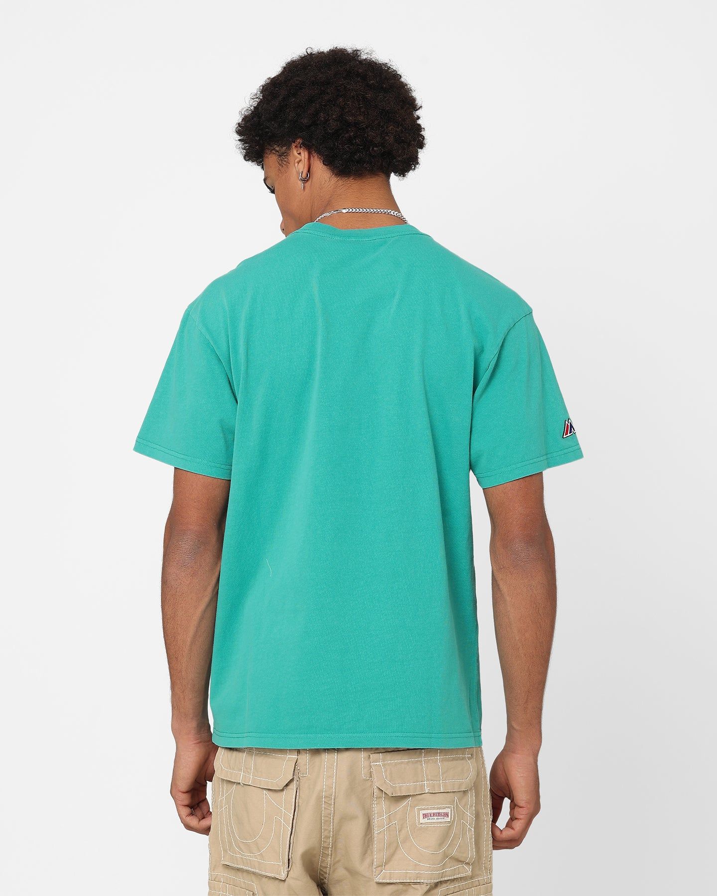 Majestic Athletic Florida Marlins Script Arch T-Shirt Faded Teal sold by Culture Kings product image thumbnail 4