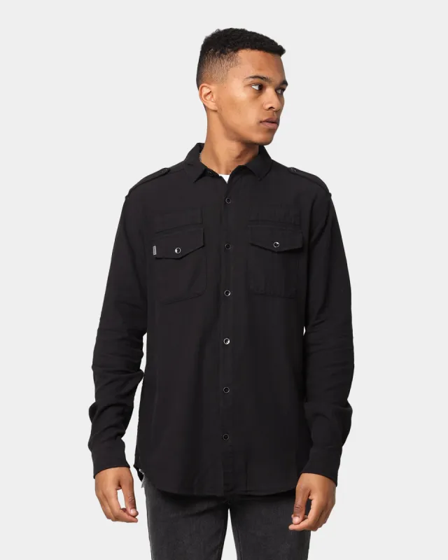 Dead Studios Nevada Long Sleeve Shirt Washed Black sold by Culture Kings
