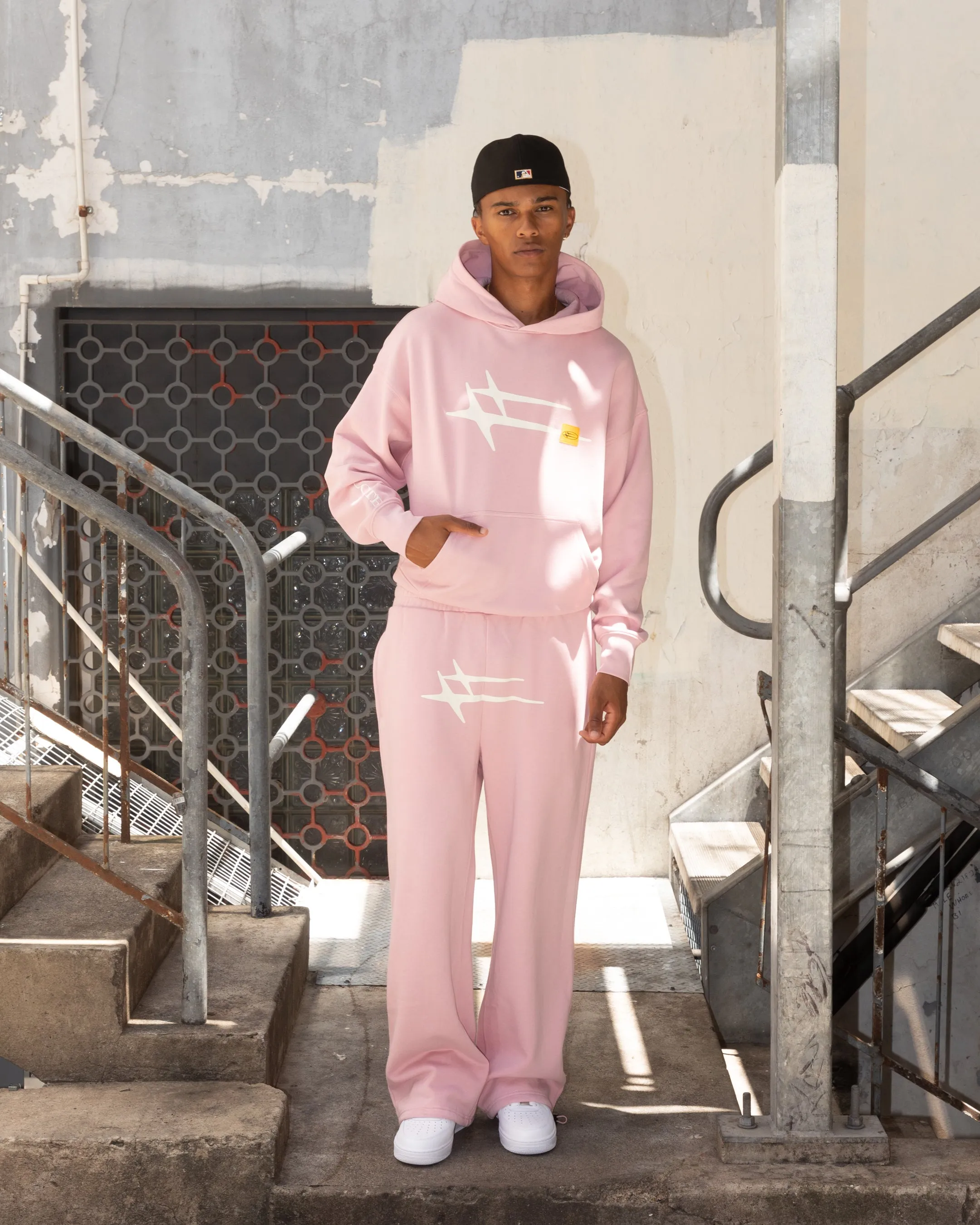 Loiter Hybrid Premium Hoodie Dusty Pink sold by Culture Kings product image thumbnail 2