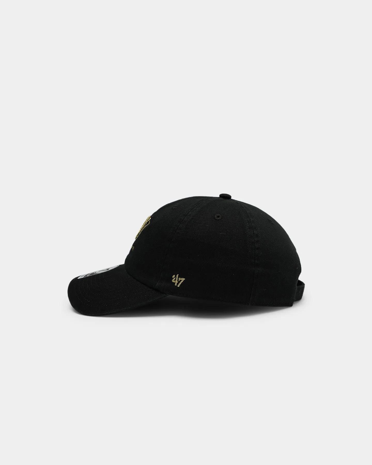 47 Brand Anaheim Ducks Clean Up Strapback Black/Gold sold by Culture Kings product image thumbnail 5