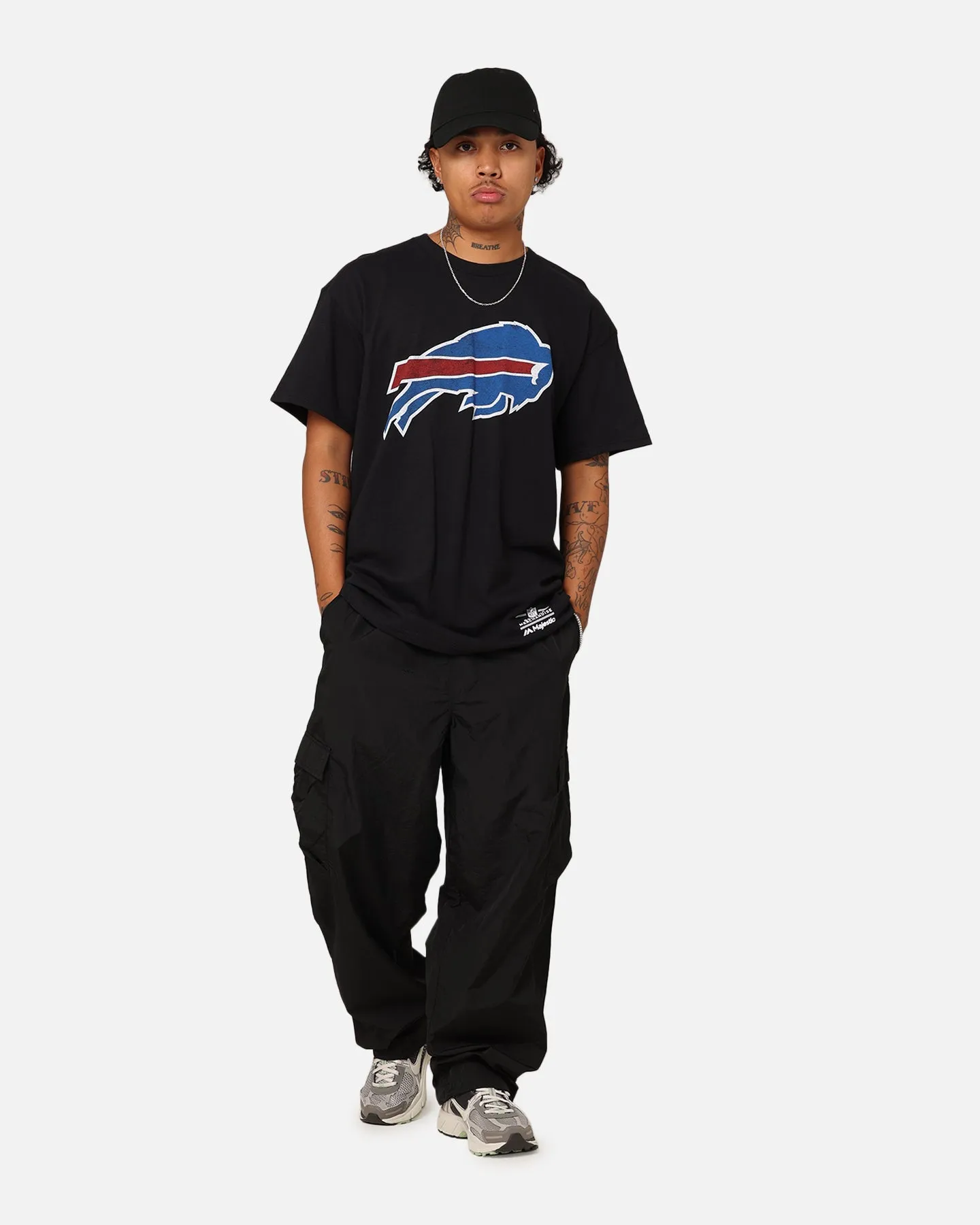 Majestic Athletic Buffalo Bills Team Crest T-Shirt Black sold by Culture Kings product image thumbnail 2