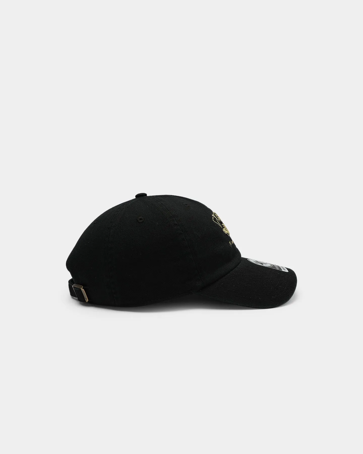 47 Brand Anaheim Ducks Clean Up Strapback Black/Gold sold by Culture Kings product image thumbnail 4