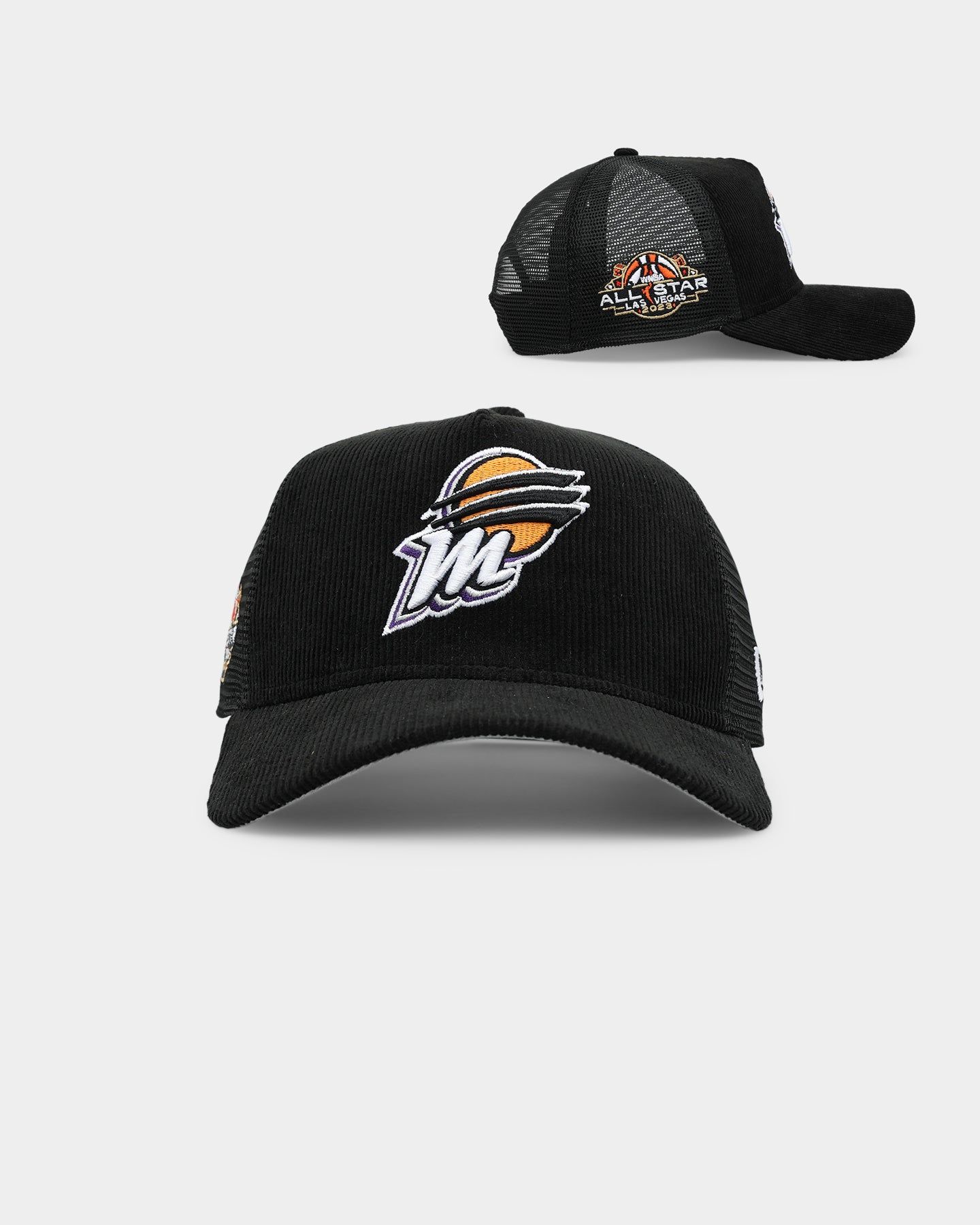 New Era Women's Phoenix Mercury 'WNBA All Star' 9FORTY A-Frame Trucker Snapback Black sold by Culture Kings