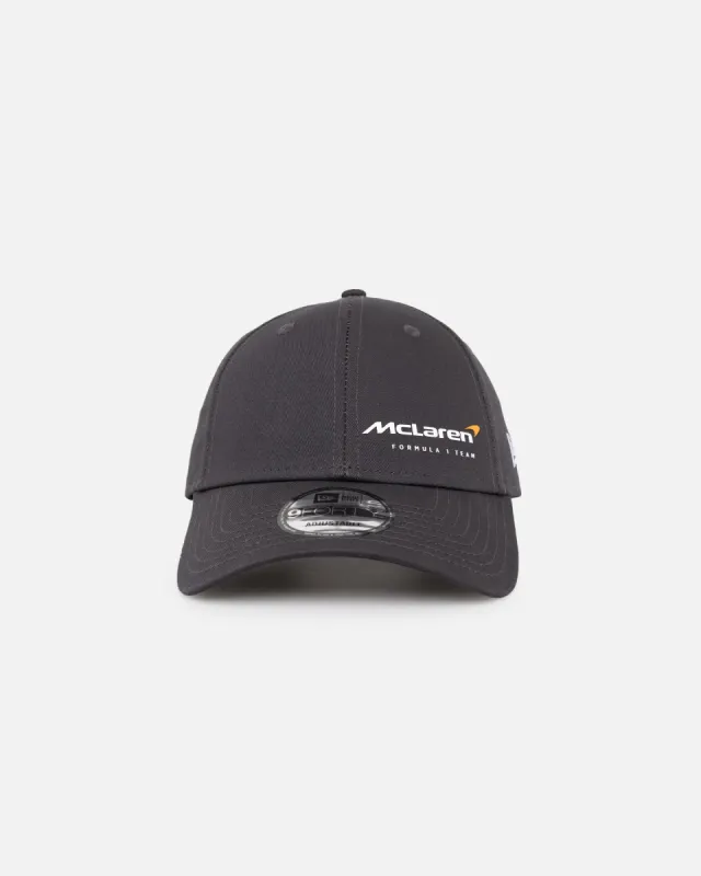 New Era McLaren Flawless 9FORTY A-Frame Snapback Dark Grey sold by Culture Kings