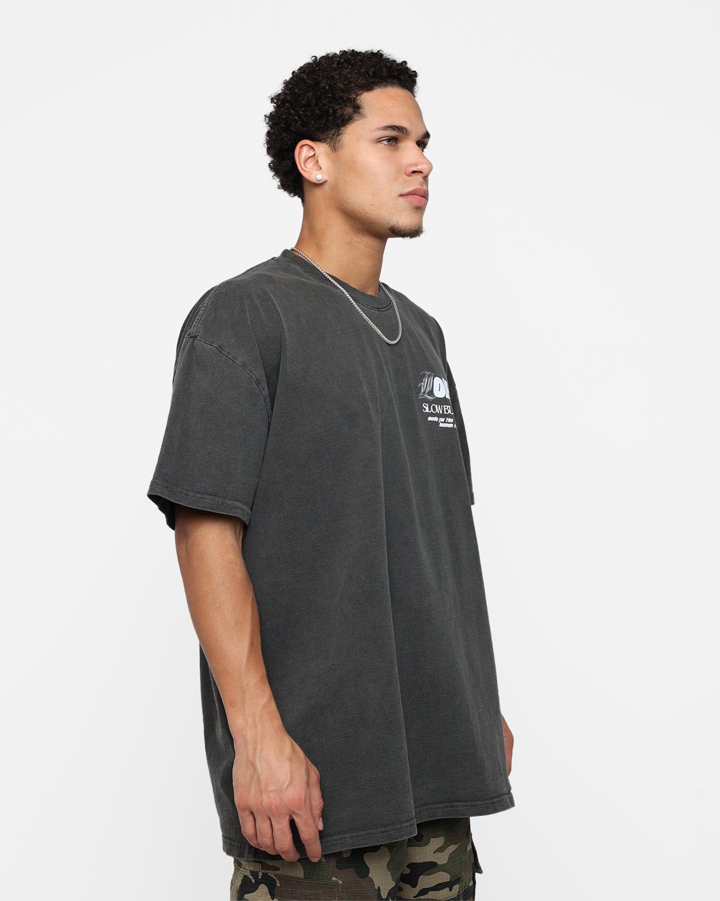 Loiter Slow Burn T-Shirt Vintage Black sold by Culture Kings product image thumbnail 6