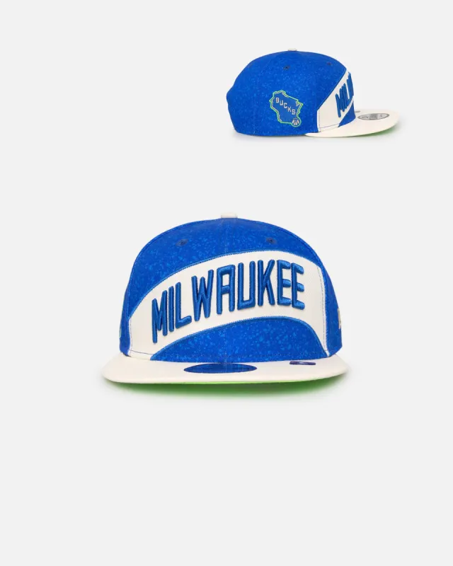 New Era Milwaukee Bucks 'NBA CE Headwear Collection' 9FIFTY Snapback OTC sold by Culture Kings