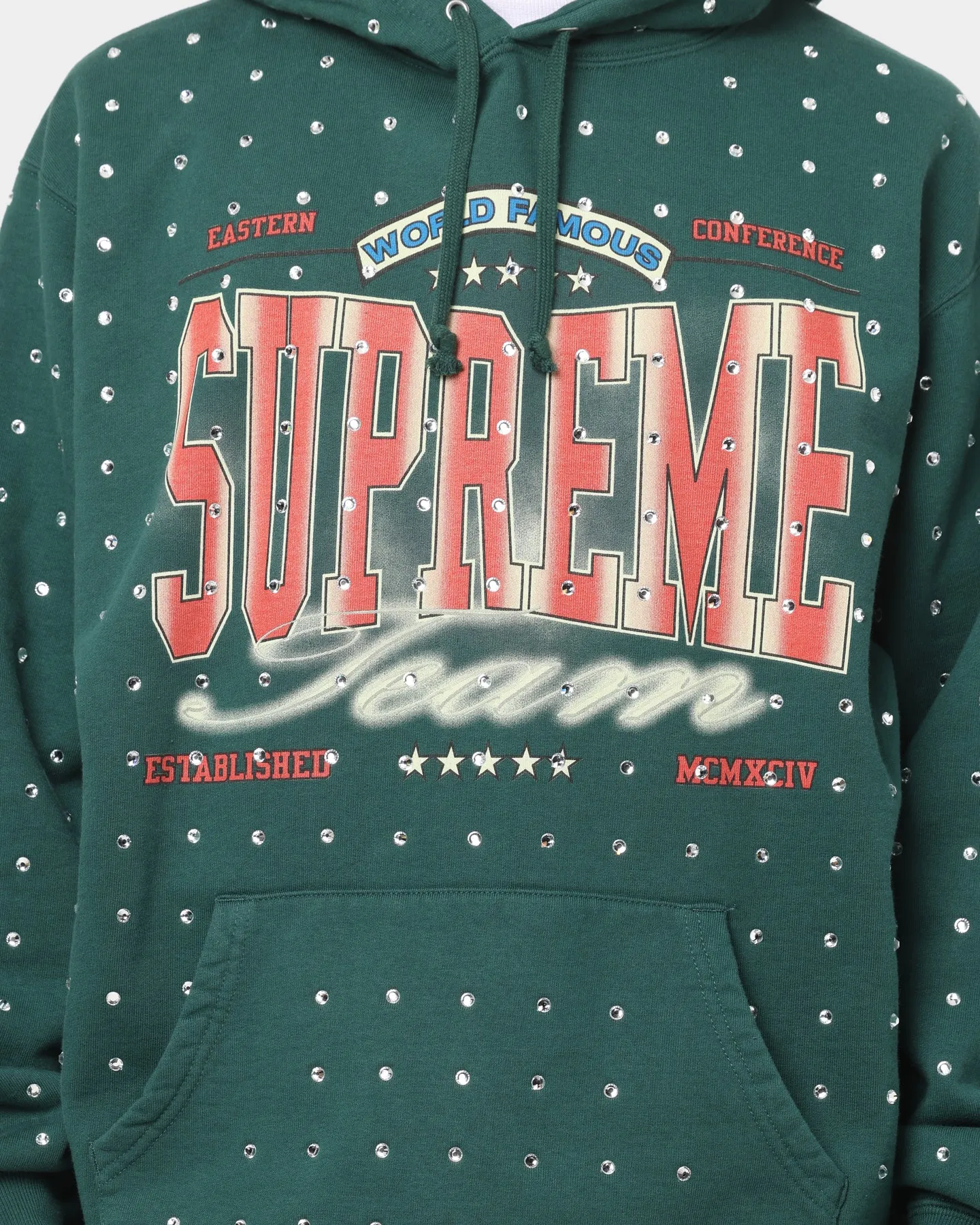 SUPREME rhinestoneグリーン フーディー 通販ポイント SUPREME rhinestoneグリーン フーディー 【公式通販】