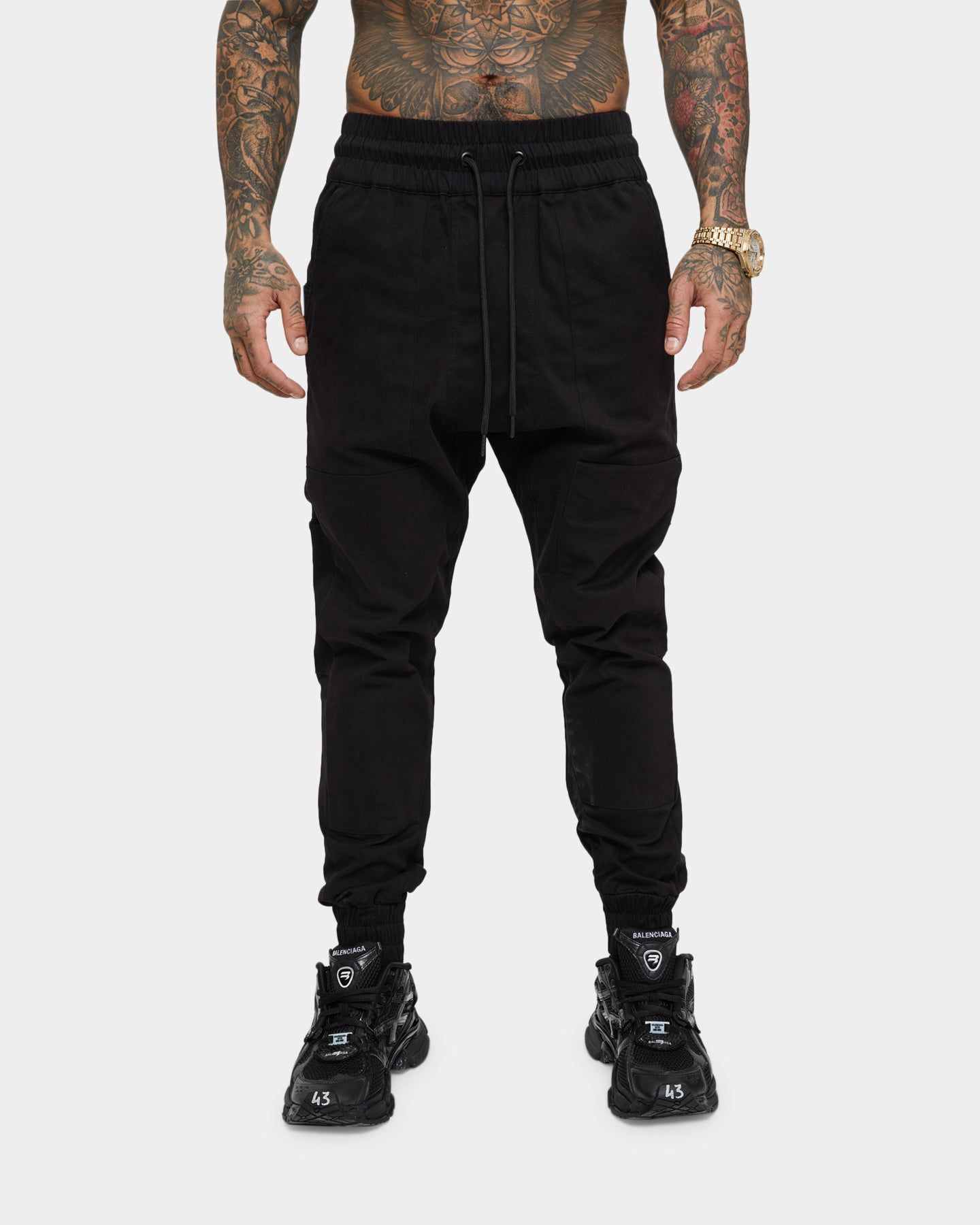 Saint Morta Carpenter Joggers Black sold by Culture Kings product image thumbnail 4