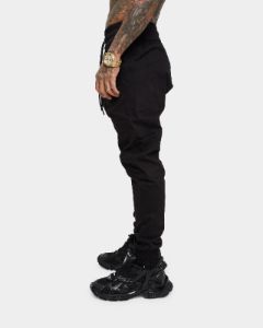 Saint Morta Carpenter Joggers Black sold by Culture Kings