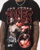 UFC By Goat Crew Jon Jones Vintage T-Shirt Black Wash sold by Culture Kings