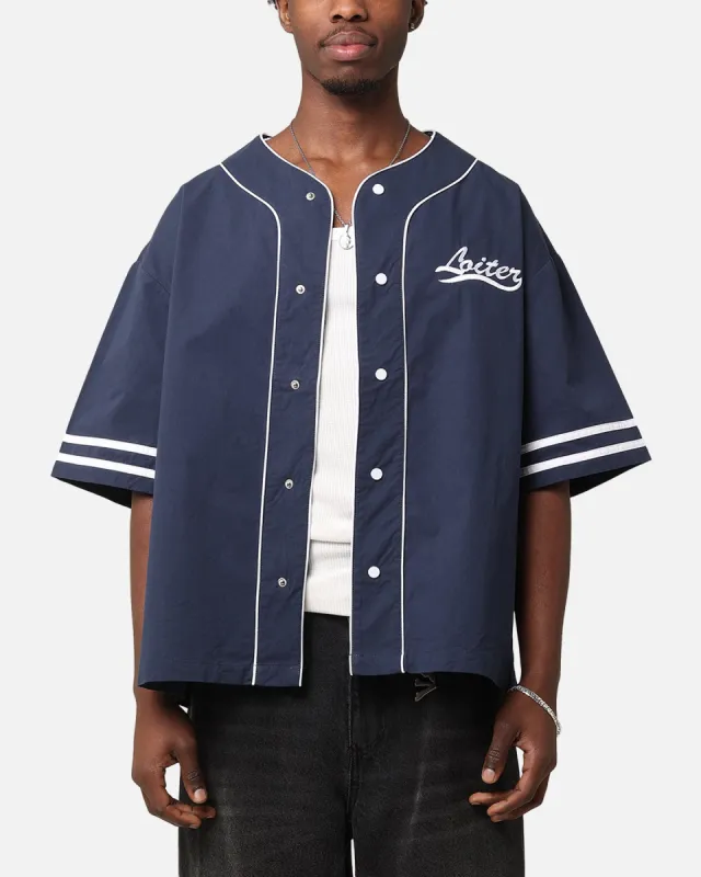 Loiter Outfield Jersey Navy sold by Culture Kings