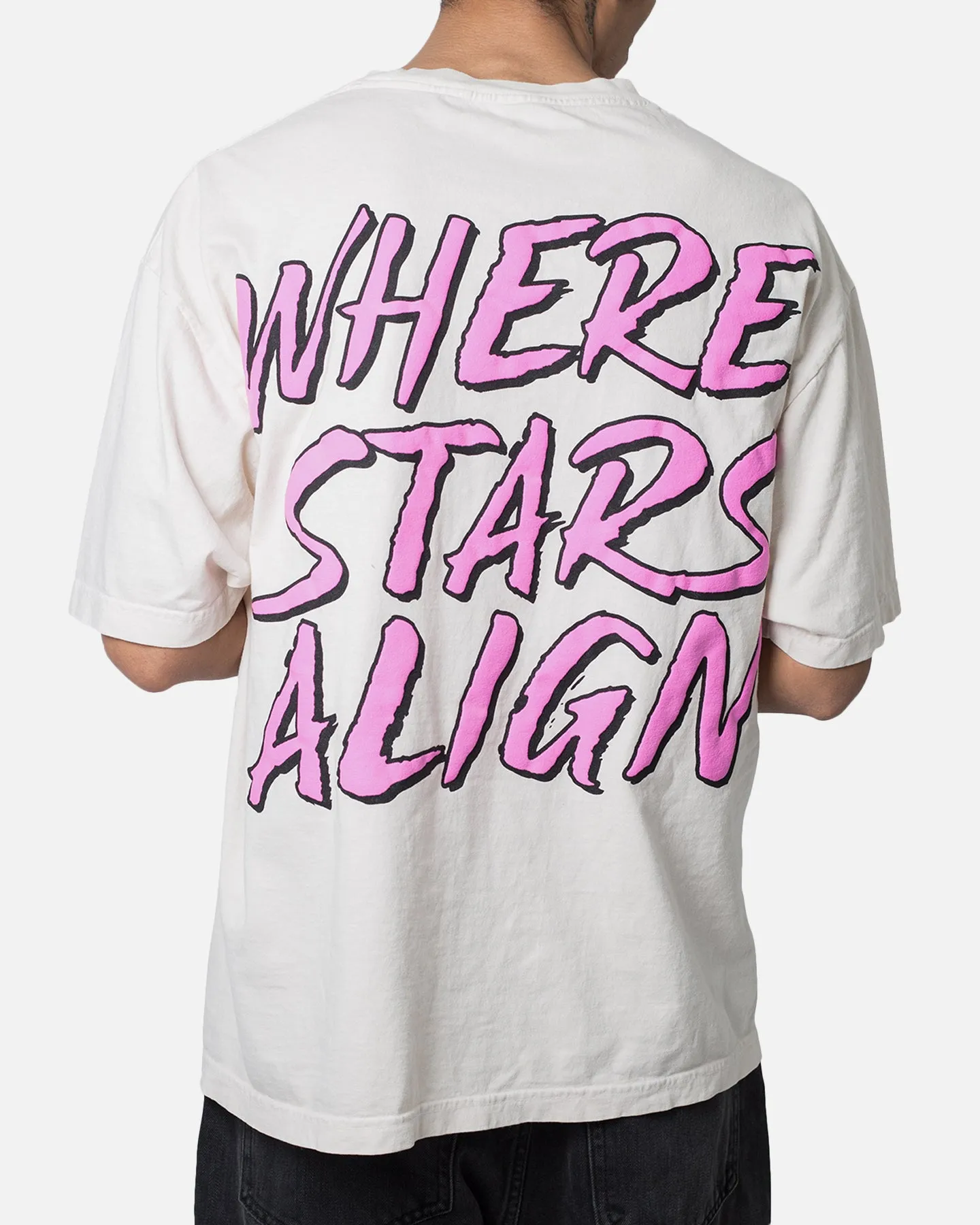 MNML Stars Align T-Shirt Off White sold by Culture Kings product image thumbnail 5