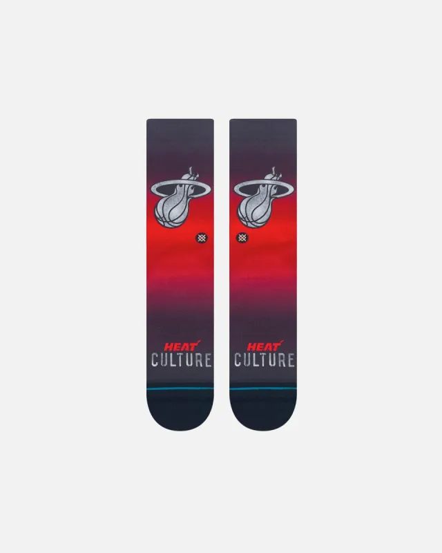 Stance X NBA Miami Heat Crewcut Socks Multi sold by Culture Kings