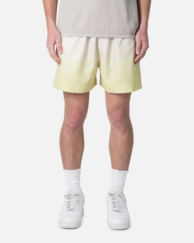 MNML Ombre Summer Shorts Light Yellow sold by Culture Kings
