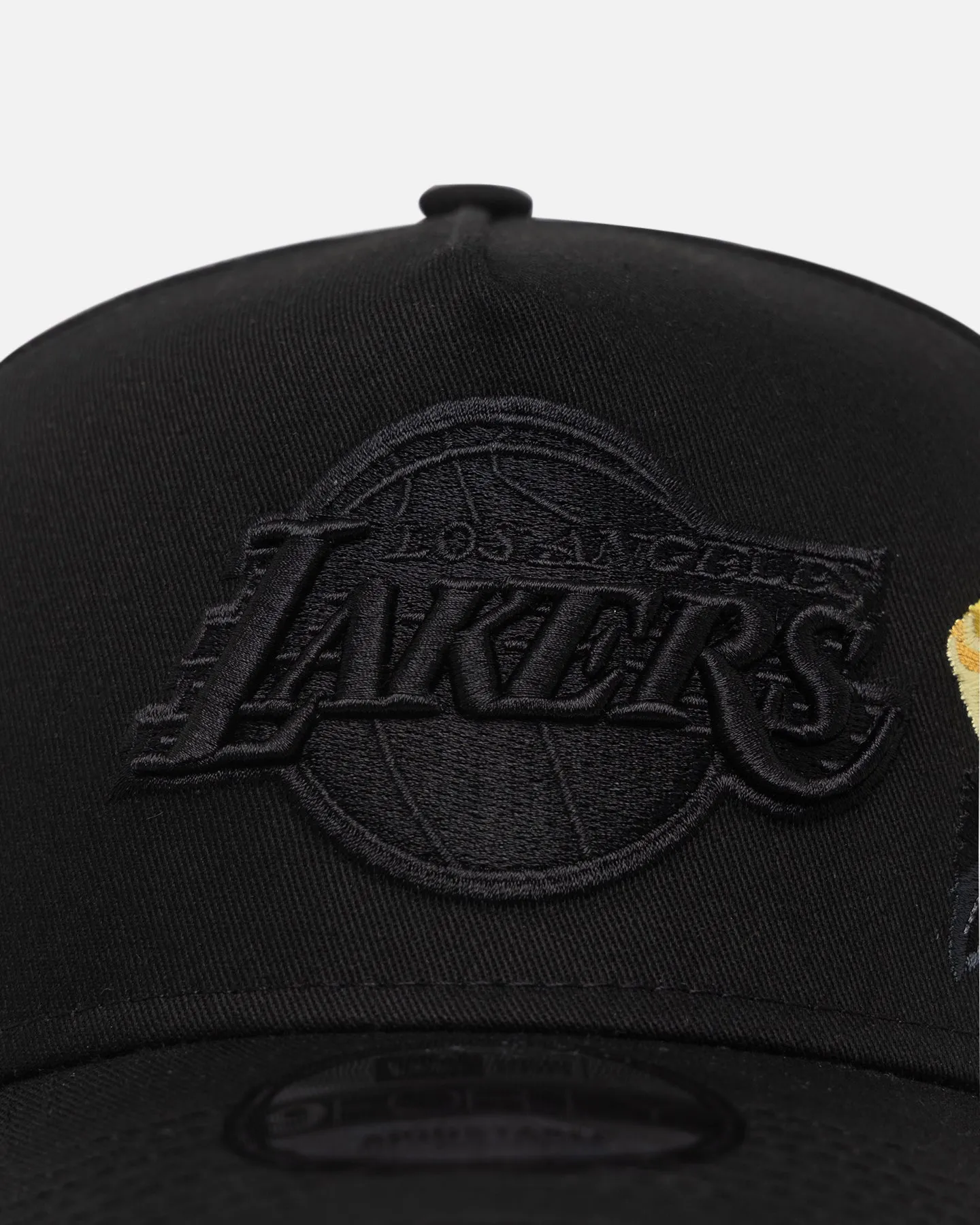 New Era Los Angeles Lakers 'Black Tonal Gold Rose' 9FORTY A-Frame Snapback Black/Gold sold by Culture Kings product image thumbnail 5