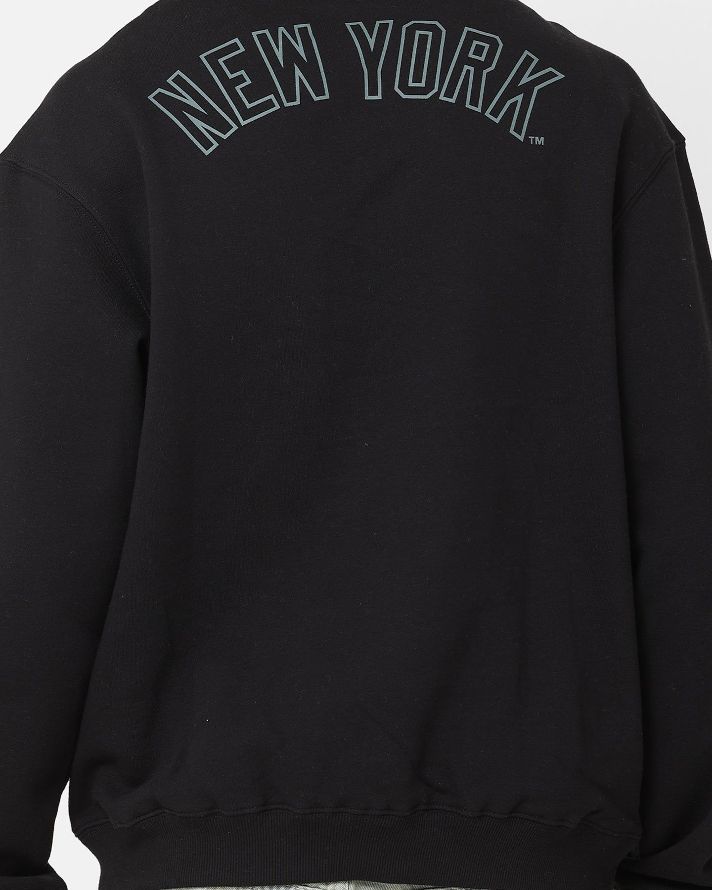 Majestic Athletic New York Yankees Tonal Stark Crewneck Sweatshirt Faded Black sold by Culture Kings product image thumbnail 5