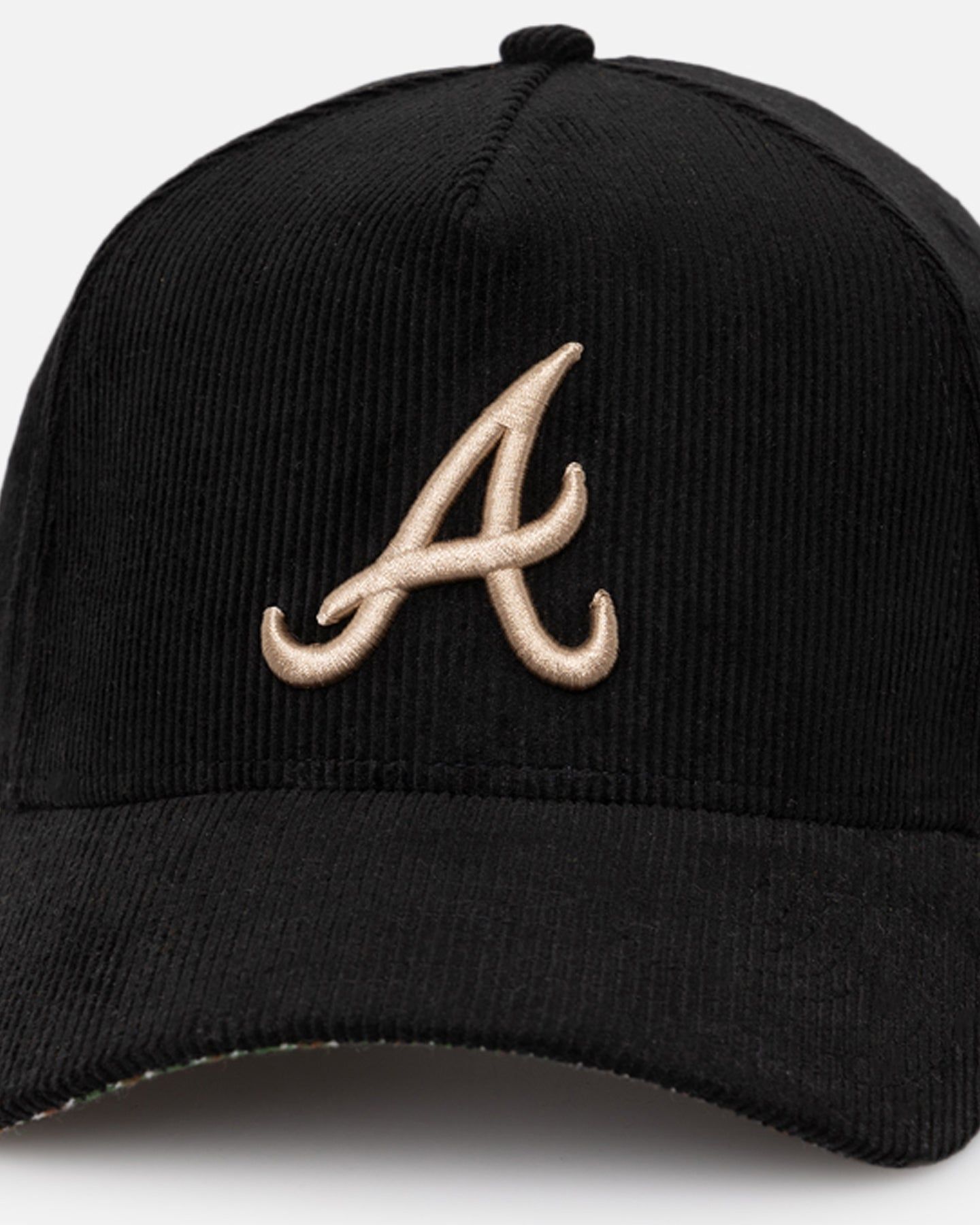 New Era Atlanta Braves 'Black Cord Plaid UV' 9FORTY A-Frame Snapback Black/Plaid sold by Culture Kings product image thumbnail 2