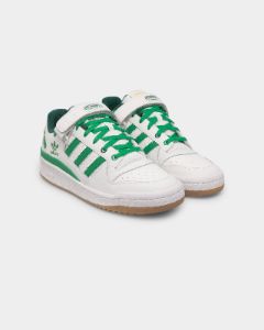 Adidas Forum Low Cloud White/Green sold by Culture Kings