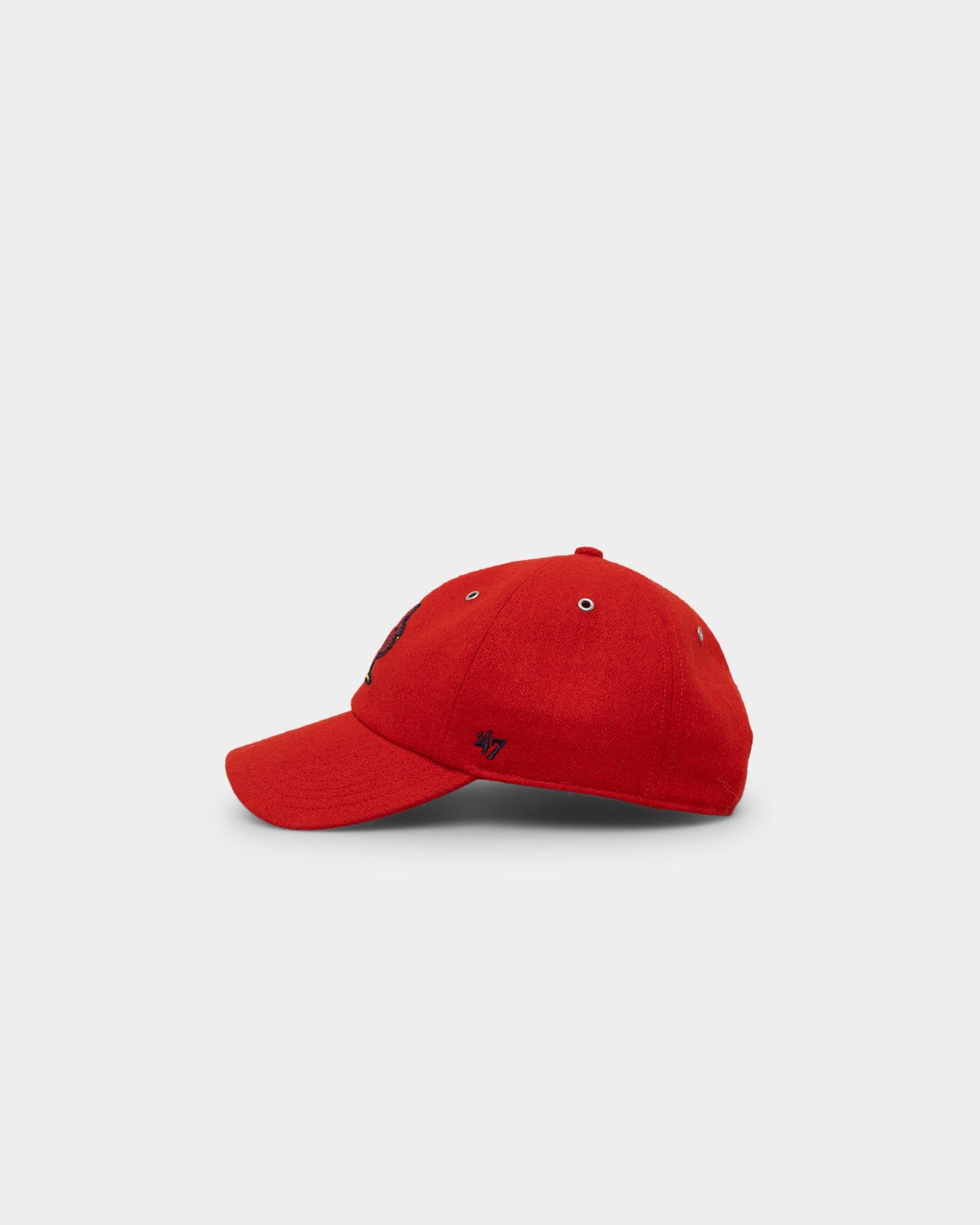 47 Brand St. Louis Cardinals Wooly '47 Clean Up Strapback Red sold by Culture Kings product image thumbnail 4